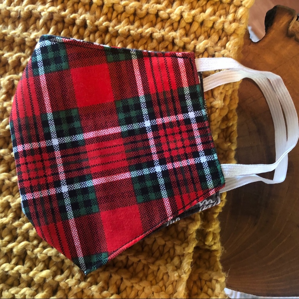 Handmade Fall/Christmas/Holiday Face Mask